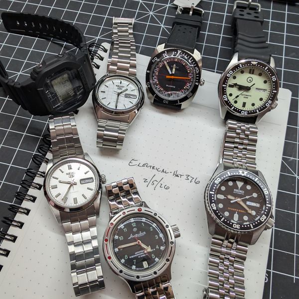[WTS] Lot of Watches - Seiko, Vostok, G-Shock, Timex