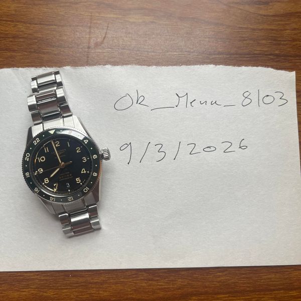 [WTS] Longines Spirit Zulu Time 39 green + custom Veblenist…