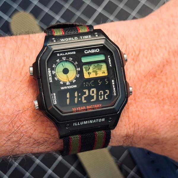 [WTS] REDUCED - Casio AE1200WH Reversed Hydromod