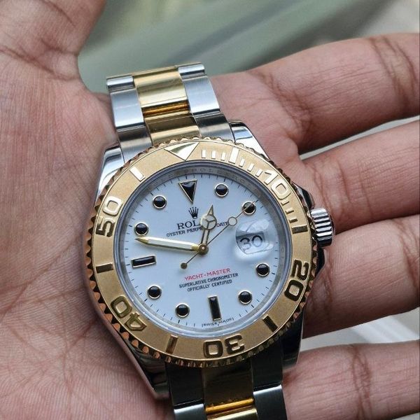 [WTS] Rolex Yachtmaster 40 White Dial / Half Yellow Gold 16…