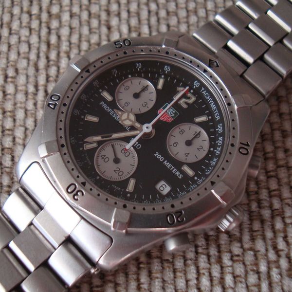 TAG Heuer 2000 series CK1110 251.262 Swiss quartz chronogra…