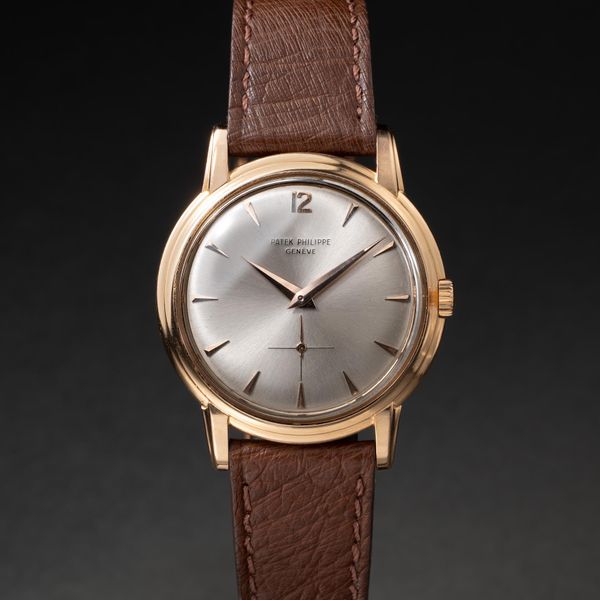 FS: 1956 Patek Philippe 18K Rose Gold Calatrava 2525/1R wit…