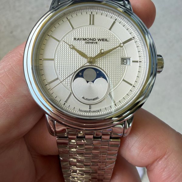 [WTS] *PRICE REDUCED* MINT Raymond Weil Maestro Moonphase w…