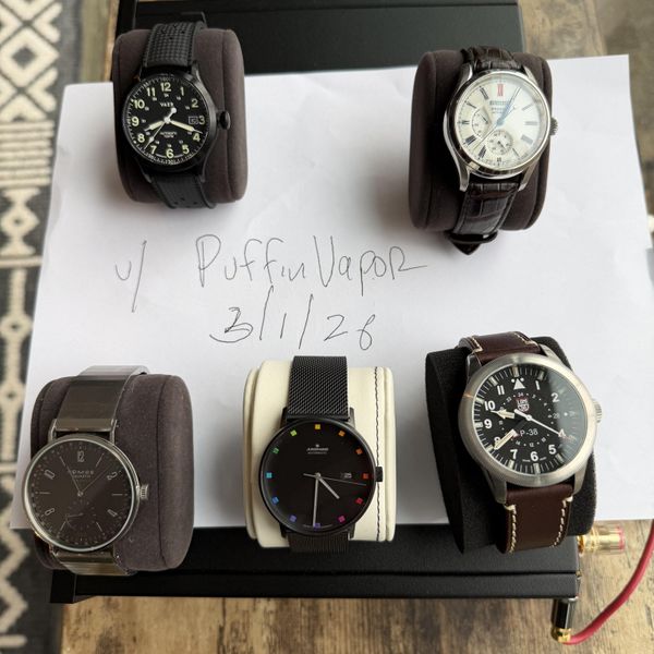 [WTS] Collection Downsizing – Nomos, Seiko Presage, Junghan…