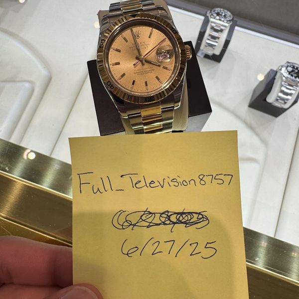 [WTS] 2009 Discontinued Rolex Datejust Turn-o-Graph Two Ton…