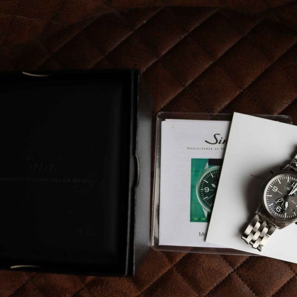 Sinn Modell 756 DIAPAL Duochronograph, top Zustand