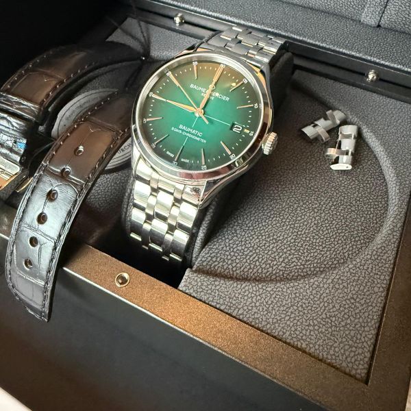 Te koop: Baume Mercier Clifton Baumatic - Groen