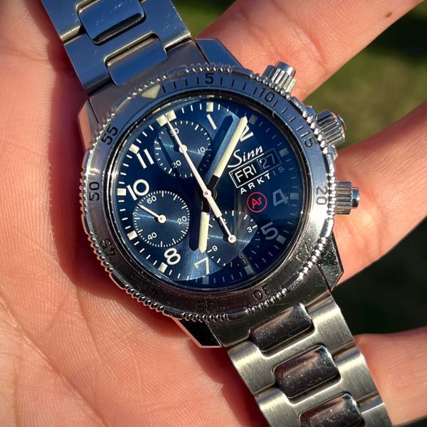 [WTS] Sinn 203 ARKTIS Chronograph 41mm $2,500 Box, Extra St…