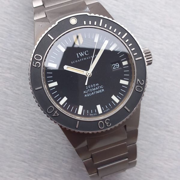 IWC Aquatimer 2000 ref.353601 Tritium Titanio