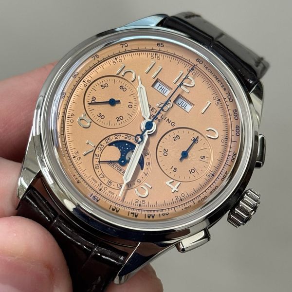 [WTS] Breitling Datora B25 42mm Perpetual Calendar Salmon D…