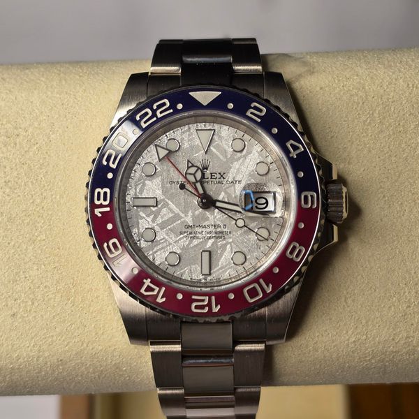 [WTS] 2021 Rolex GMT-Master II 18k White Gold "Pepsi Meteor…