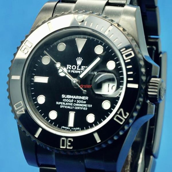 [WTS/WTT] >>REDUDED<< Rolex Submariner 116610 Custom DLC Fi…