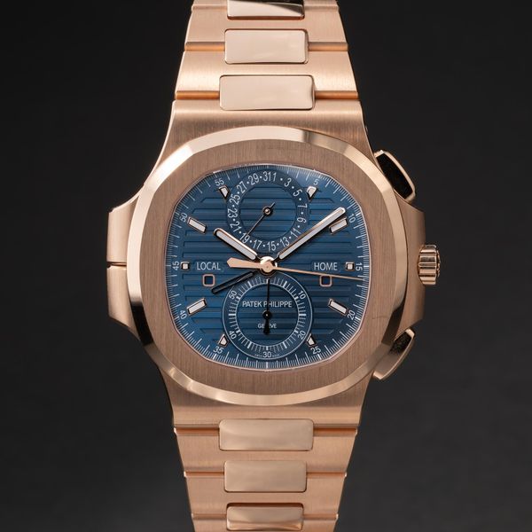 FS: 2024 Patek Philippe 18K RG Nautilus Travel Time Chronog…