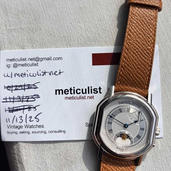 [WTS] Daniel Roth Moon Phases Power Reserve White Gold Full…