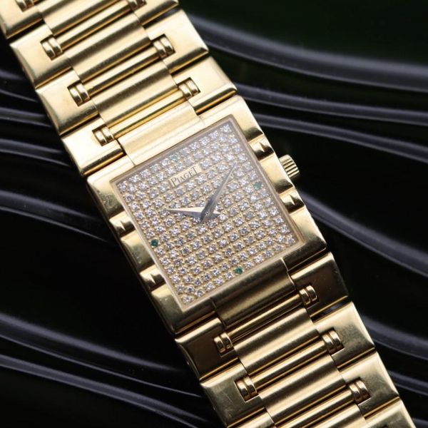 [WTS] Vintage 18k Piaget Dancer Ref. 91317 Pavé Diamond Dial