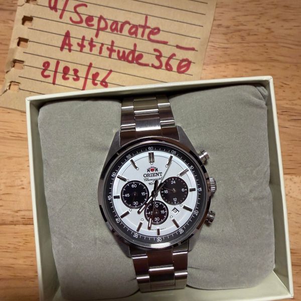 [WTS] Orient Neo 70s - Solar - White Panda Dial - WV0041TX