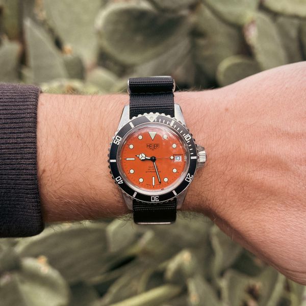 [WTS] Rare Heuer 1000 Orange Dial Pre-TAG 980.014 - Reduced!