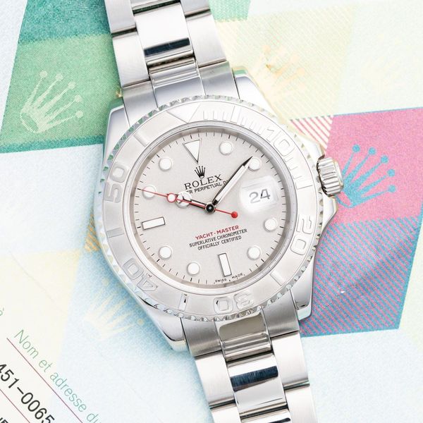 [WTS] 2003 Rolex Yacht-Master Ref. 16622 Platinum with Box …