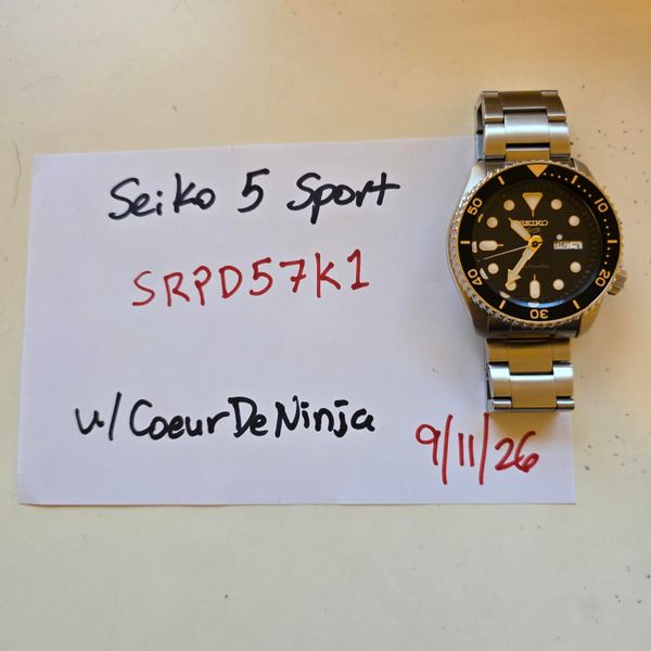 [WTS] Seiko 5 Sports SKX SRPD57K1