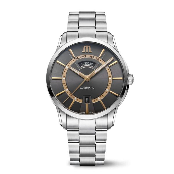 Maurice Lacroix Pontos Automatic 41mm Steel Day-Date Mens W…
