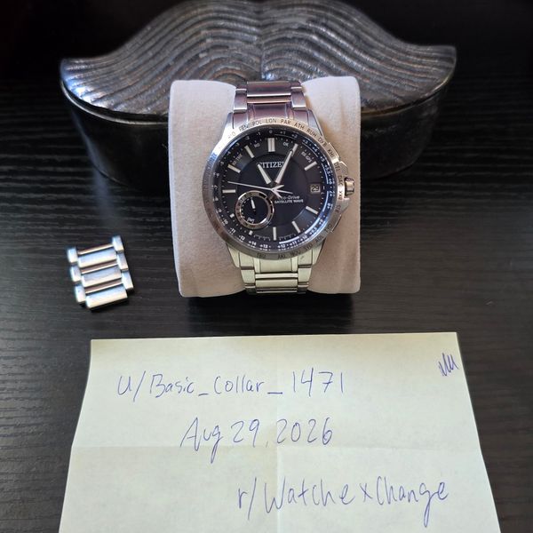 [WTS] Citizen Satallite Wave Eco Drive CC3000-89L Blue $350