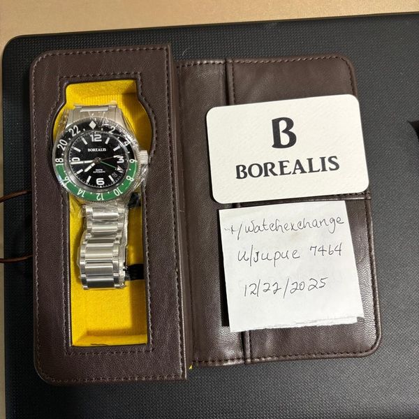 [WTS] Borealis Sea Storm MK2 GMT Auto NH34 full-kit and lni…