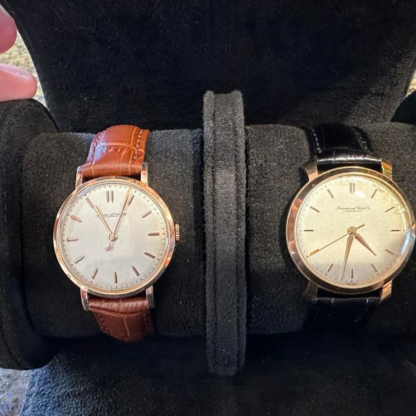 [WTS] 18k Rose Gold IWC and JLC Vintage Watch Bundle