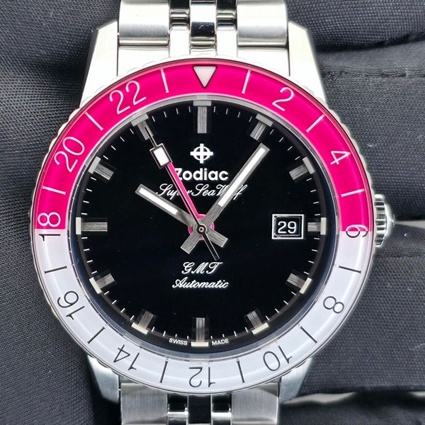 [WTS] ZODIAC SUPER SEA WOLF GMT 40MM - FULL KIT - BNIB