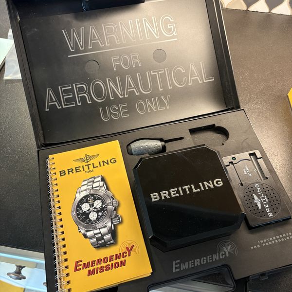 Breitling Emergency Pelican Box Set