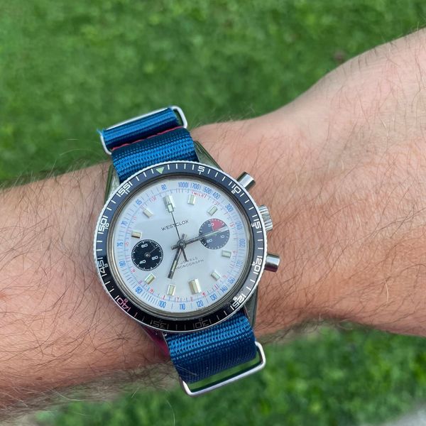 [WTS] !! PRICE REDUCED !! // VINTAGE 🔥 Westclox PANDA 🐼 Chr…
