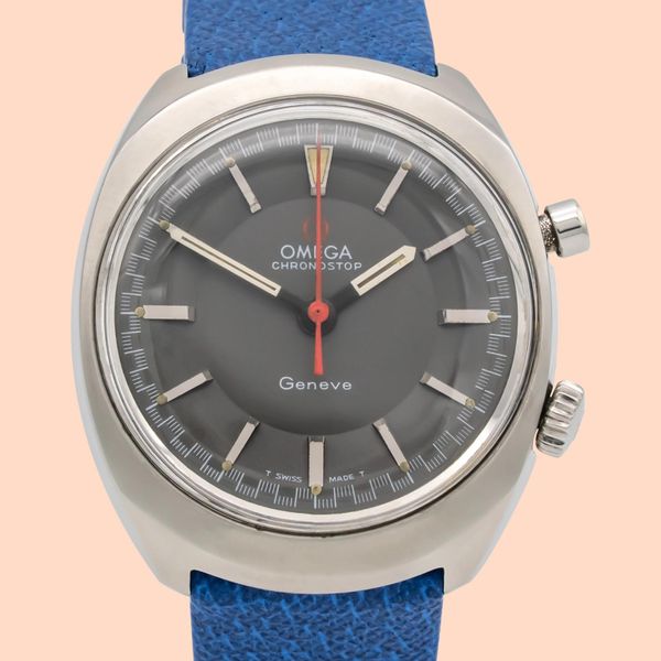 Omega Genève Chronostop Stainless Steel Manual Winding 35mm