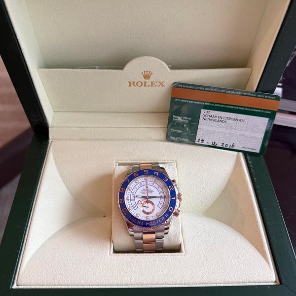 [WTS] Rolex Yachtmaster II 116681 with box and papers $19,0…