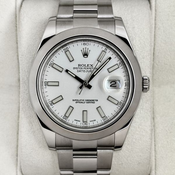 FSOT:2015 Rolex Datejust 41mm 116300 Stainless Steel Oyster…