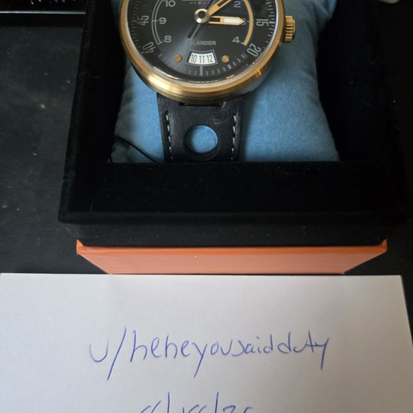 [WTS] Cadola x Islander RPM Automatic Watch in Black and Go…