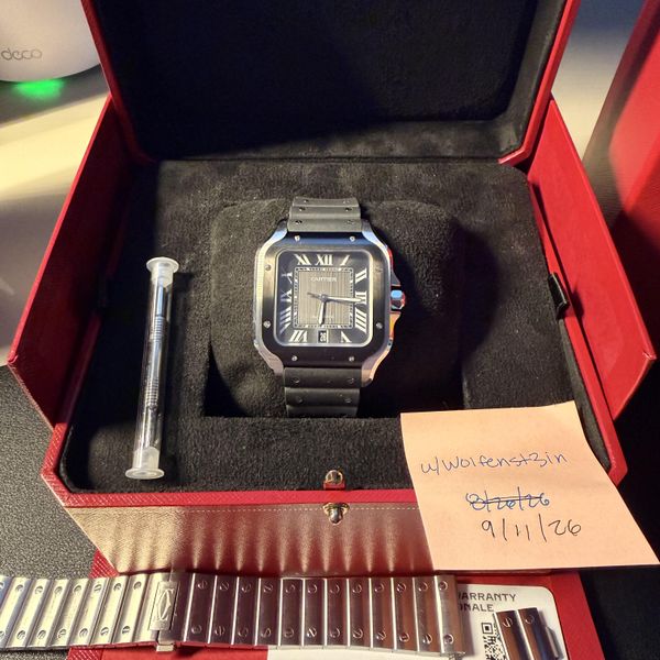 [WTS] Cartier Santos ADLC WSSA0037