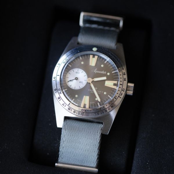 [WTS] Aquastar Deepstar II "Steel Grey" - 37mm - Full Set