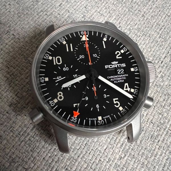 Fortis Flieger Alarm Chronograph Automatik Ref. 599.22.170