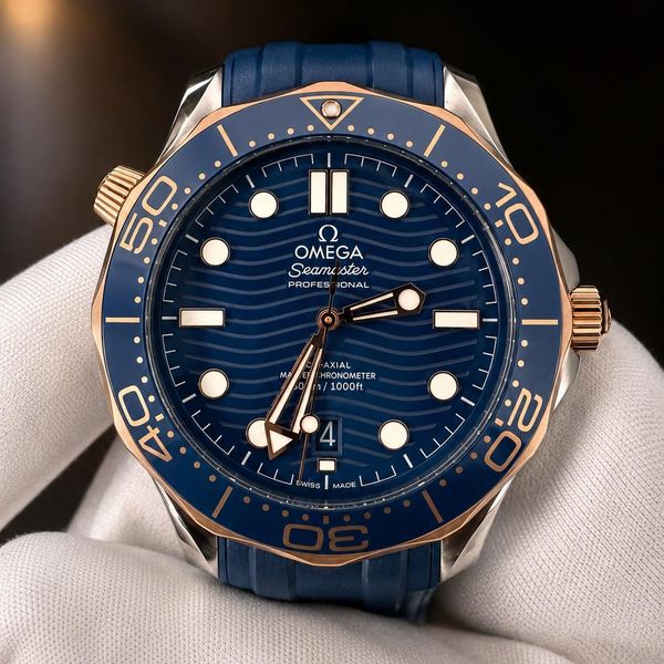 [WTS] Omega Seamaster Diver 300M Blue/Sedna Gold 42mm – Ref…