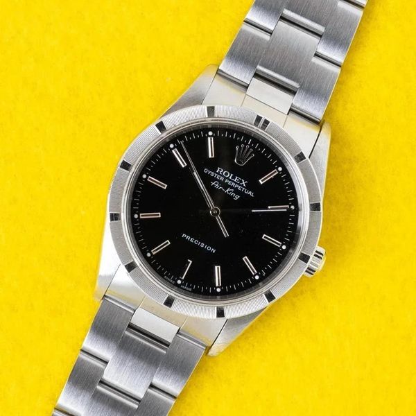 [WTS] 1997 Rolex Air-King 14010 Black Dial with Box and Pap…
