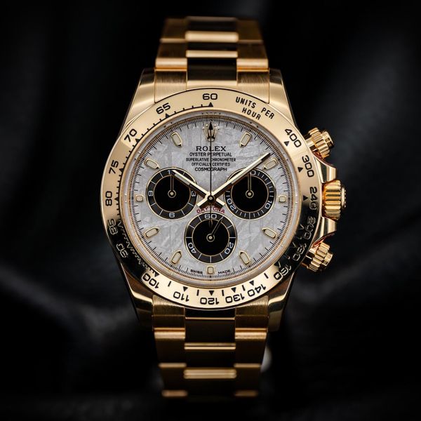 Rolex Daytona Cosmograph Yellow Gold Meteorite Dial 116508 …
