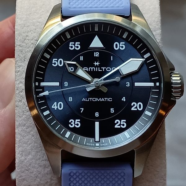 [WTS] Hamilton Khaki Aviation 36mm Blue/Purple Dial