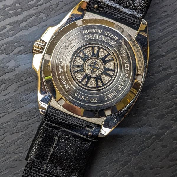 [wts] ZODIAC Speed Dragon Z05513 – Swiss Quartz Movement
