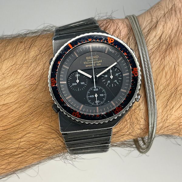 [WTS] VINTAGE SEIKO GIUGIARO ALIEN BISHOP CHRONOGRAPH 7A28-…
