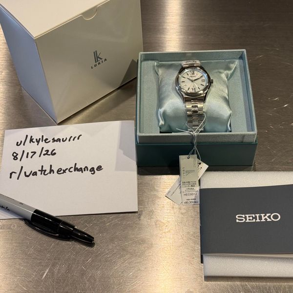 [WTS] New/Unworn Seiko Lukia Limited Edition HEC001J
