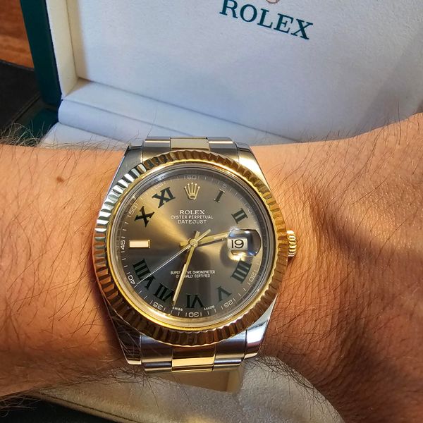 [WTS] Rolex DJII (116333) 41 Wimbledon | DROP: $11.7k | Goo…
