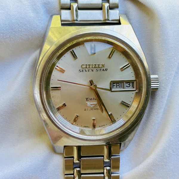 1968’ Citizen Seven Star Deluxe 21 Jewel Automatic