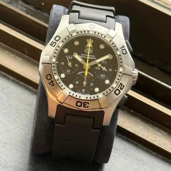 [WTS] Tag Heuer Aquagraph Automatic Chronograph Steel Bezel…