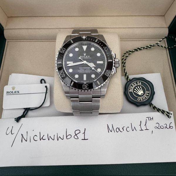 [WTS] Rolex Submariner 124060 – Full Set – May 2025 – Excel…