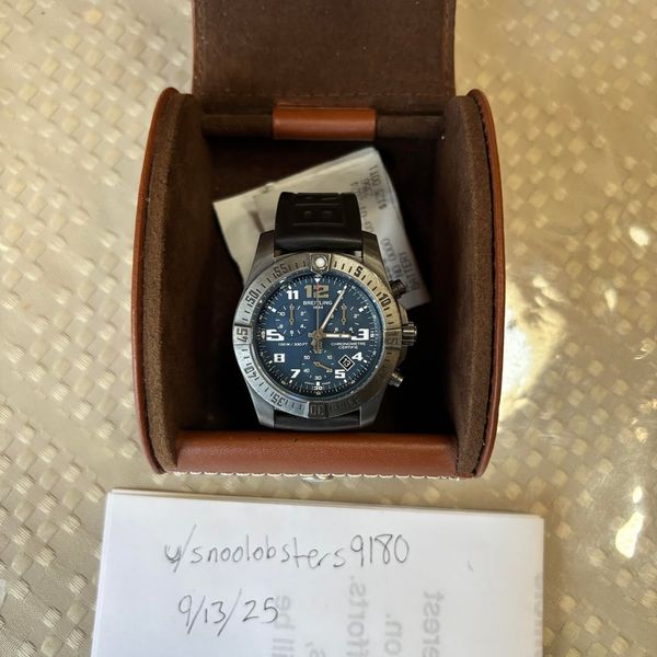 [WTS]-Breitling Chronospace Evo Night Mission  -  $1800 OBO