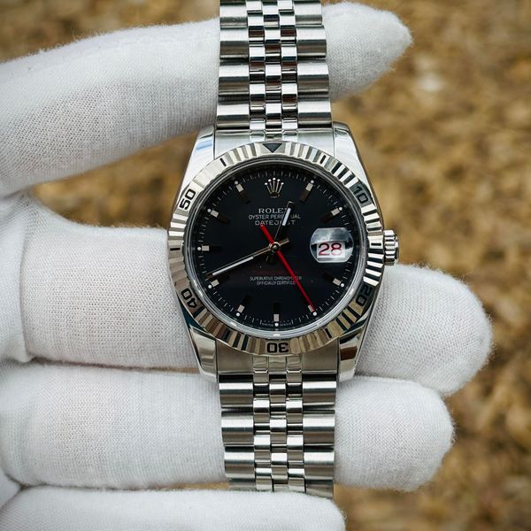 [WTS] — Rolex Datejust Turn-O-Graph 116264 — Anthracite Dia…